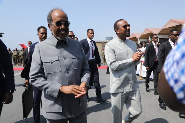 PM Abiy Arrives in Somalia for Talks on Security, Trade, and Diplomatic Relations