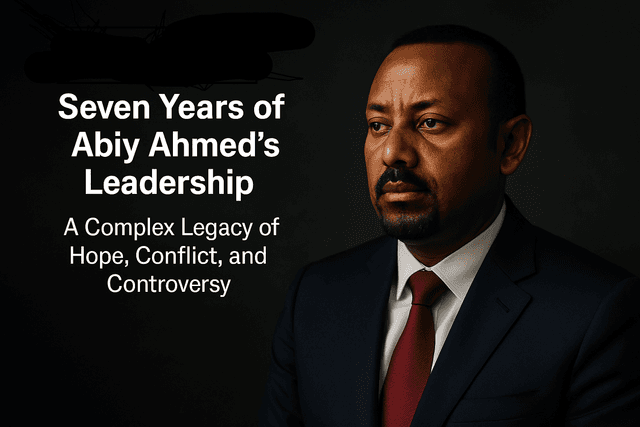 Seven Years of Abiy Ahmed’s Leadership: A Complex Legacy of Hope, Conflict, and Controversy